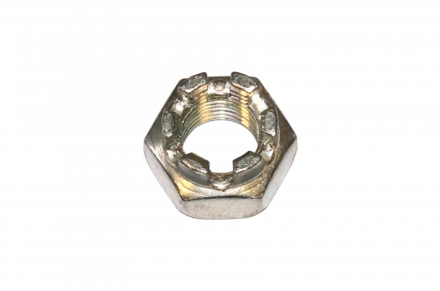 Rear wheel axle slit crown nut (M14x1.5) URAL